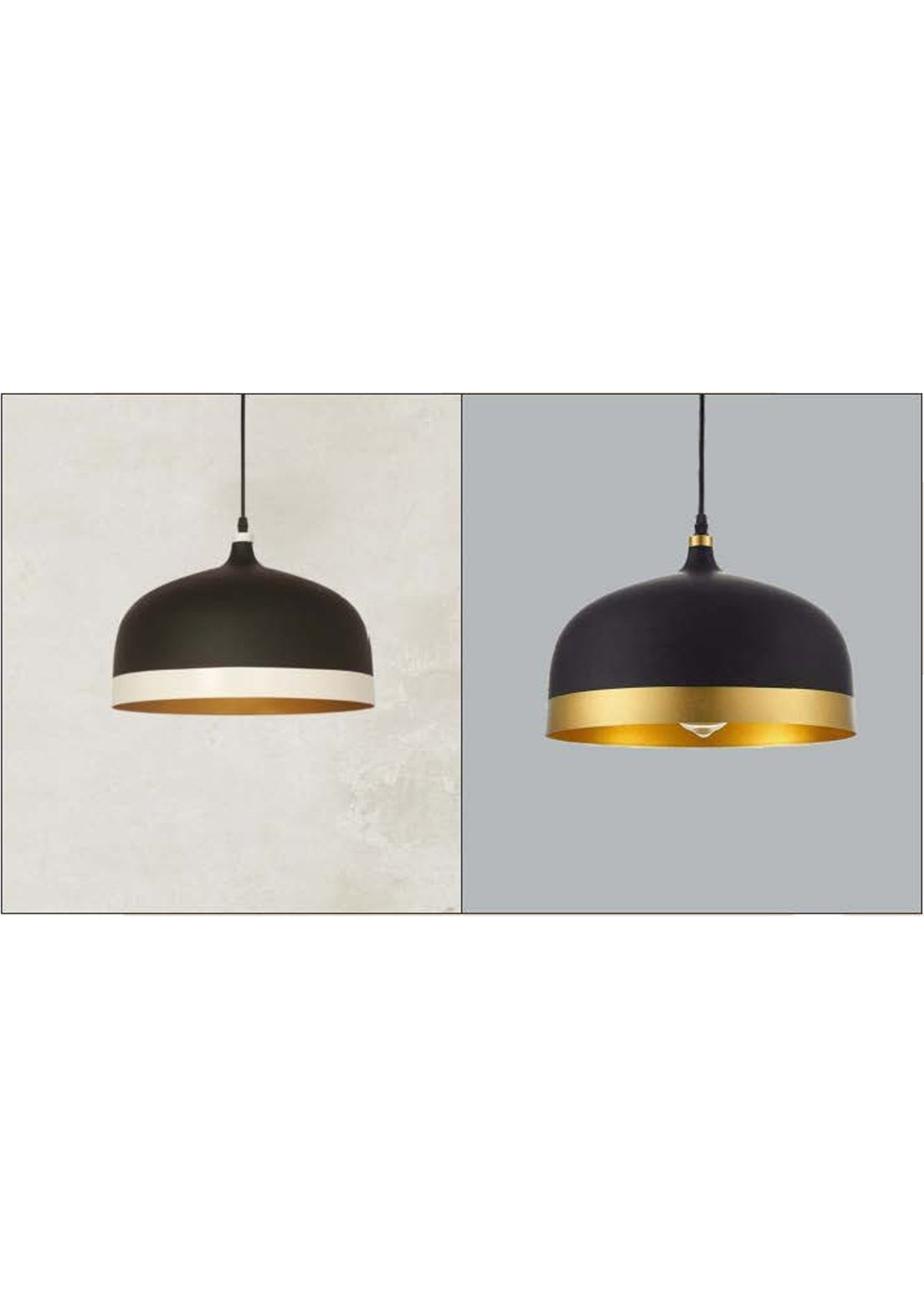 Beyond Lights - Black Pendant Lamp- GL